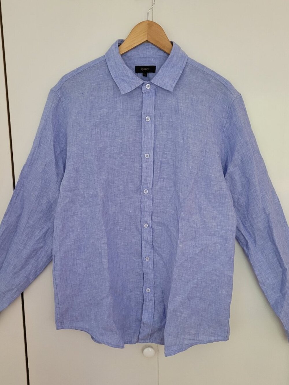 Blue Quince button up collar shirt